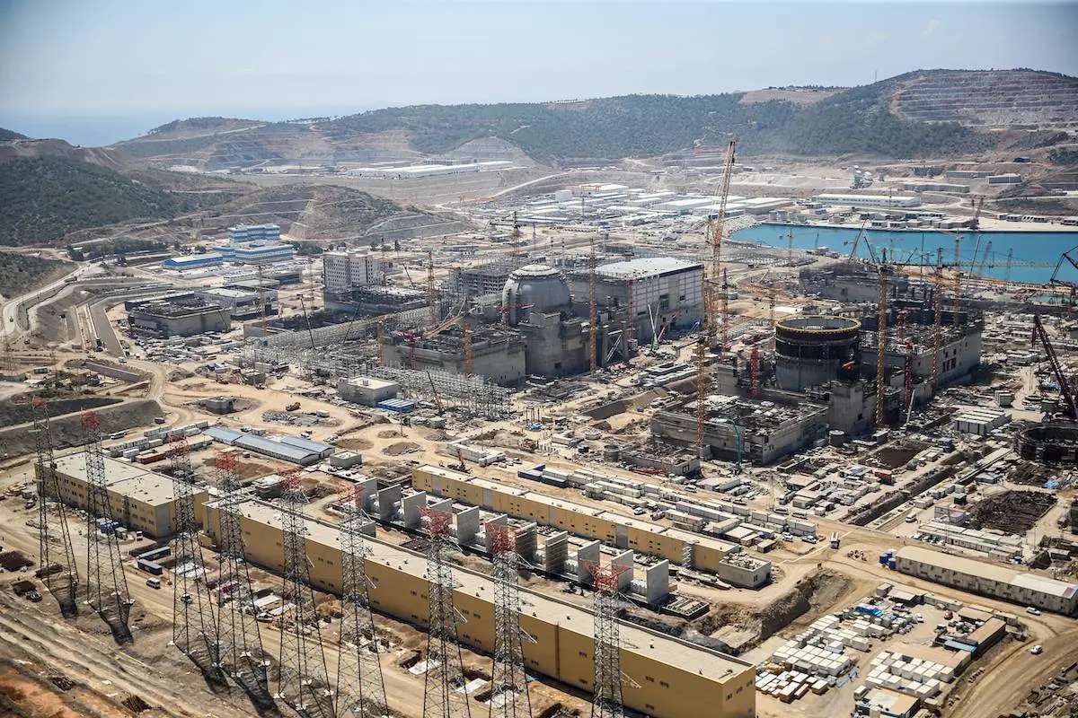 The world's largest nuclear construction site