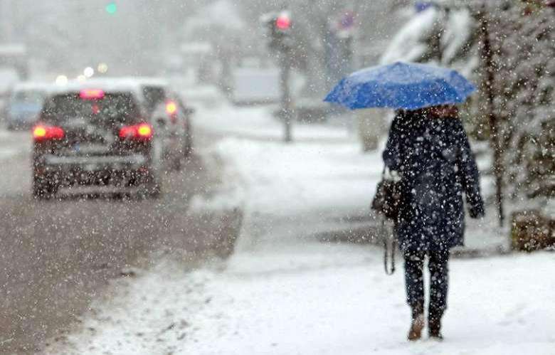 Precipitation is expected, in mountain zones in the form of wet snow