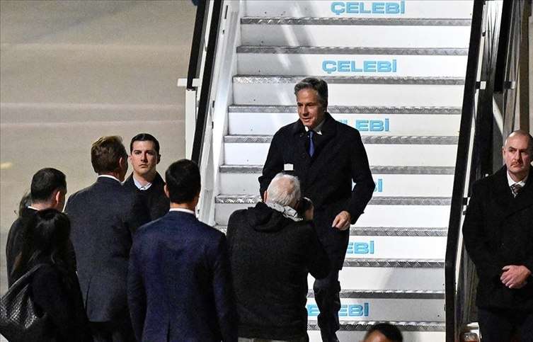 US Secretary of State Anthony Blinken arrived in Istanbul