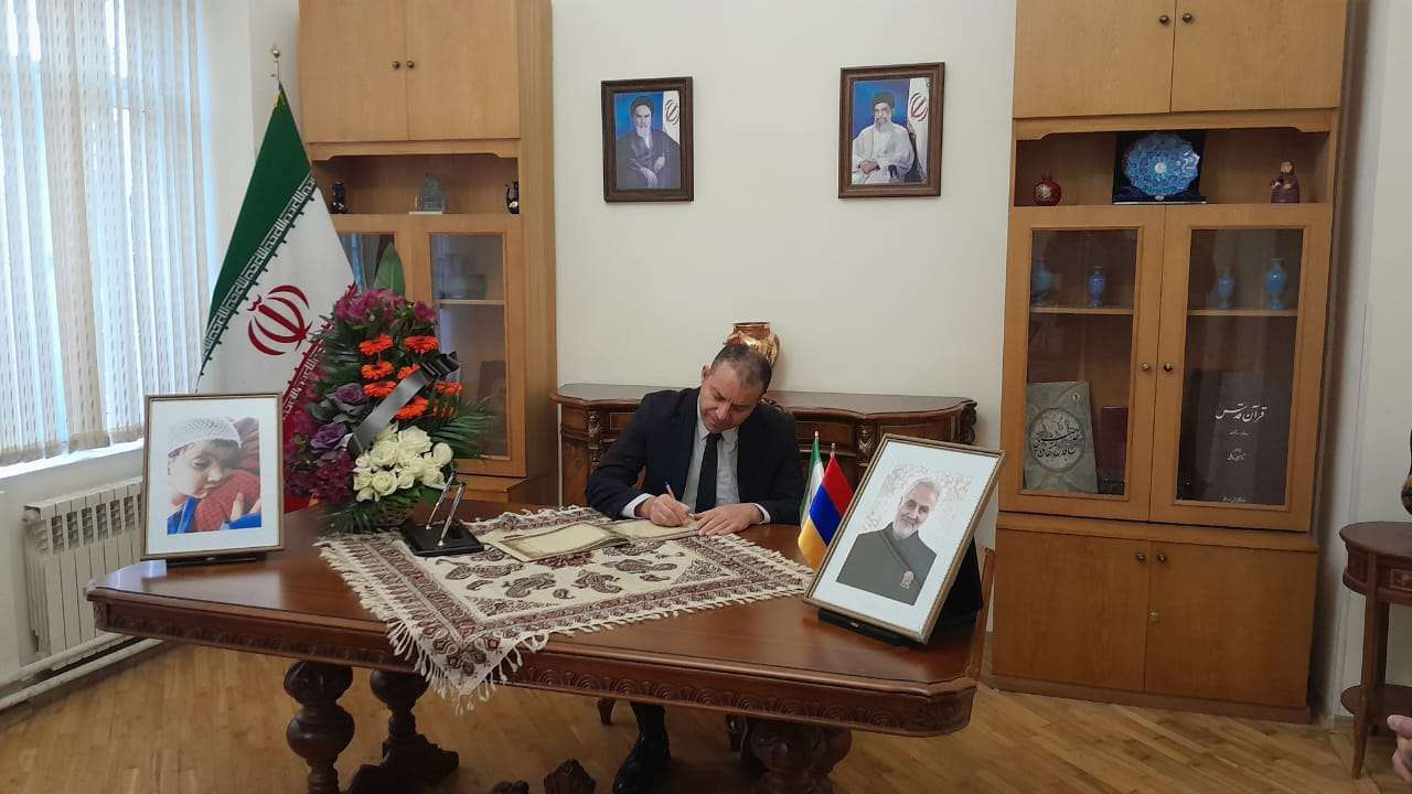 "This visit of mine was an important step to demonstrate Armenia's support to Iran in a difficult period"