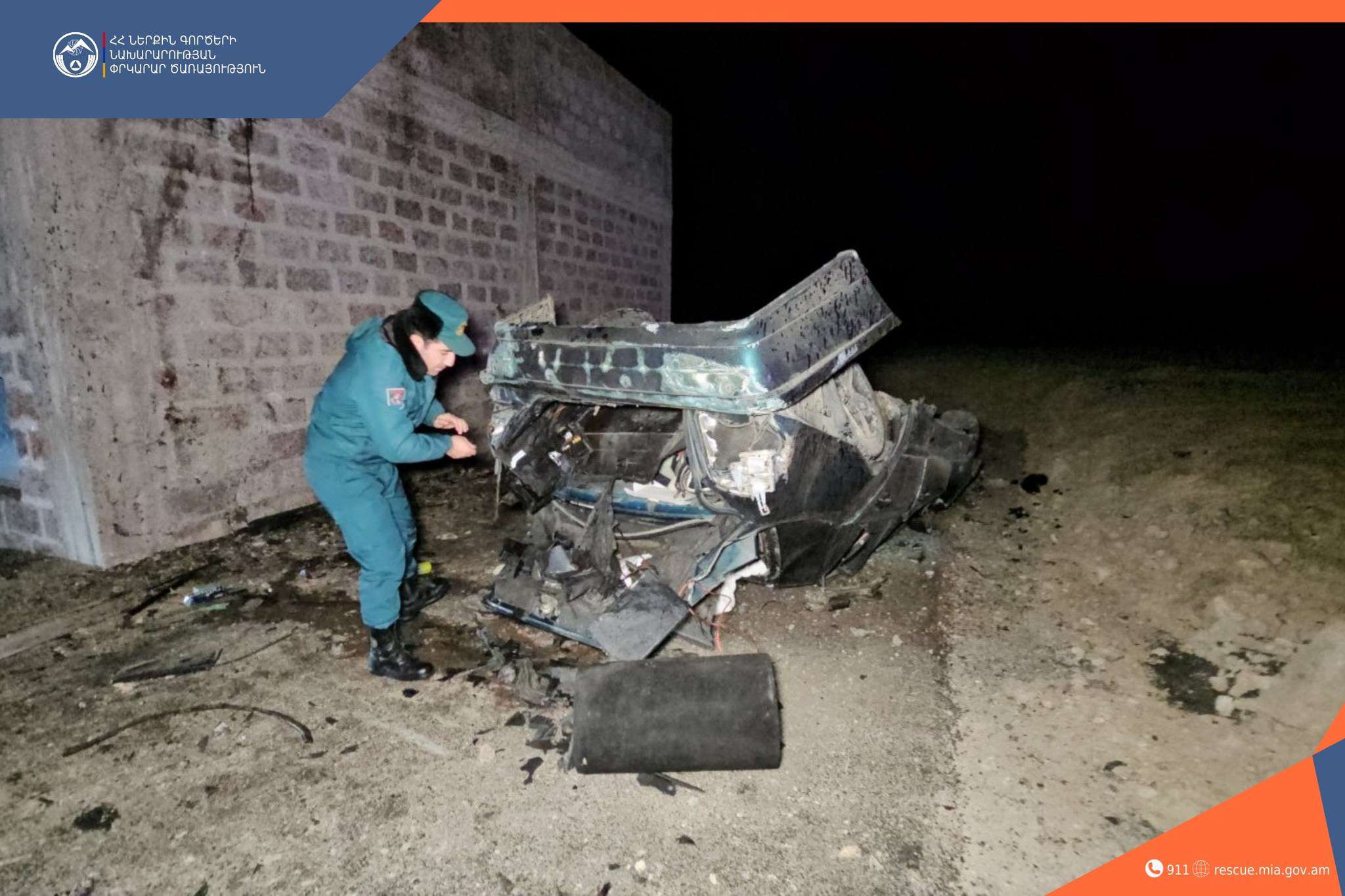 Ավտովթար Պռոշյան գյուղի մոտակայքում. կա զոհ