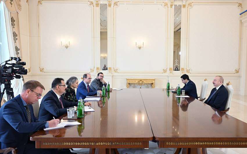 Aliyev received the EU special representative for the South Caucasus