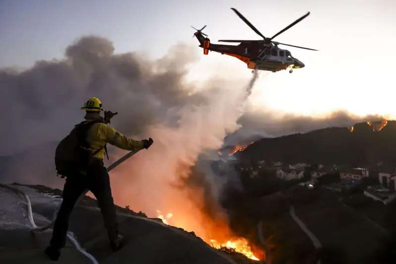Forest fires in the United States