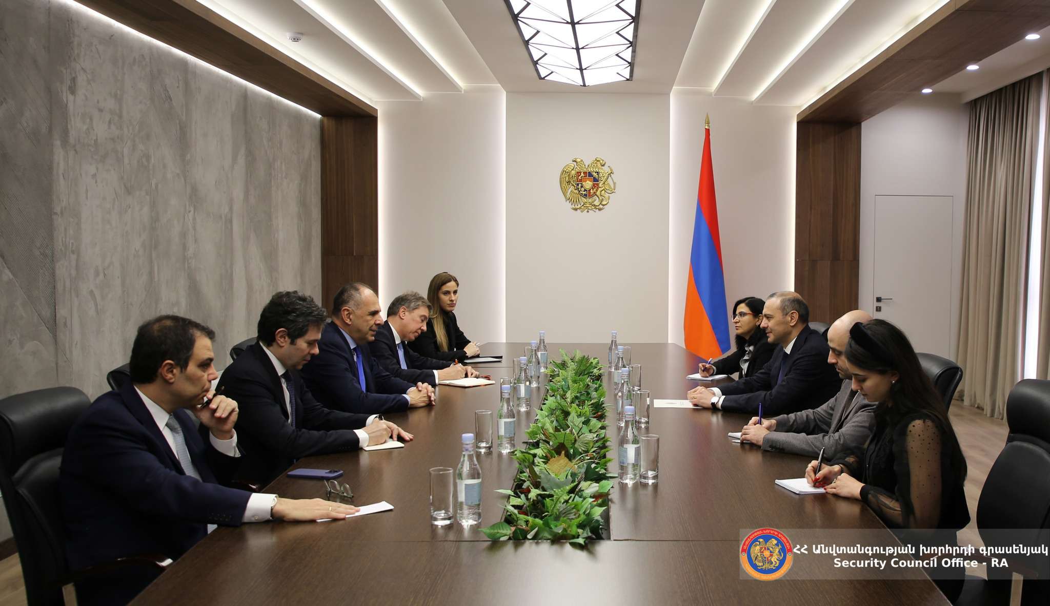 The developments of the Armenian-Azerbaijani negotiations were presented to the Greek Foreign Minister