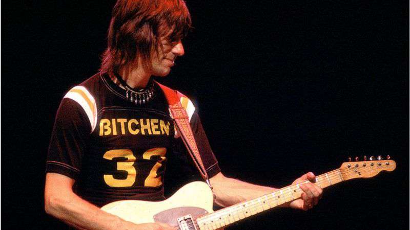 The world-famous rock musician Jeff Beck has died