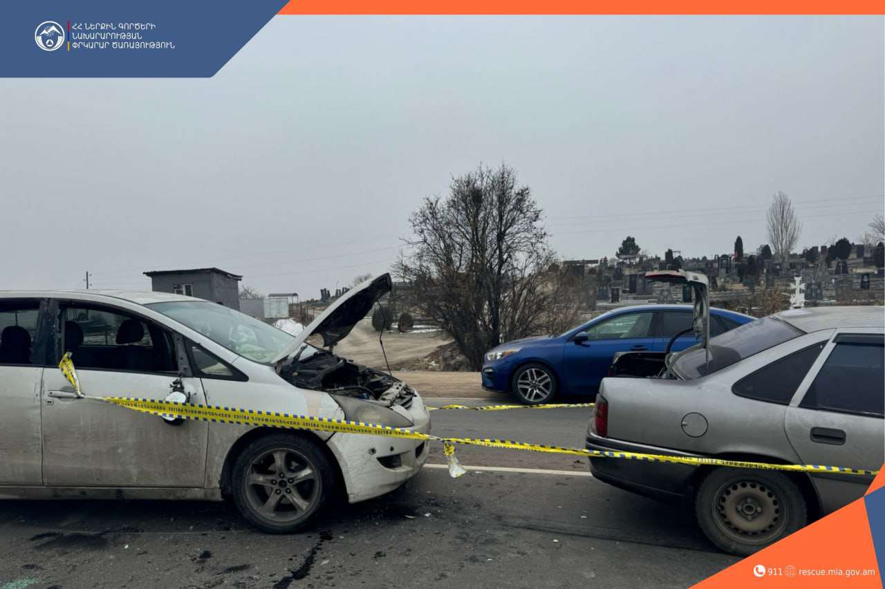 Բախվել են ավտոմեքենաներ. կա տուժած