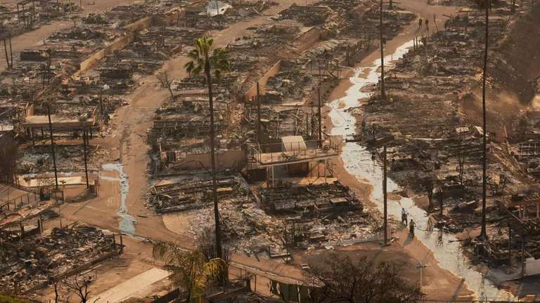 The burned area of ​​Los Angeles has exceeded the area of ​​Liechtenstein