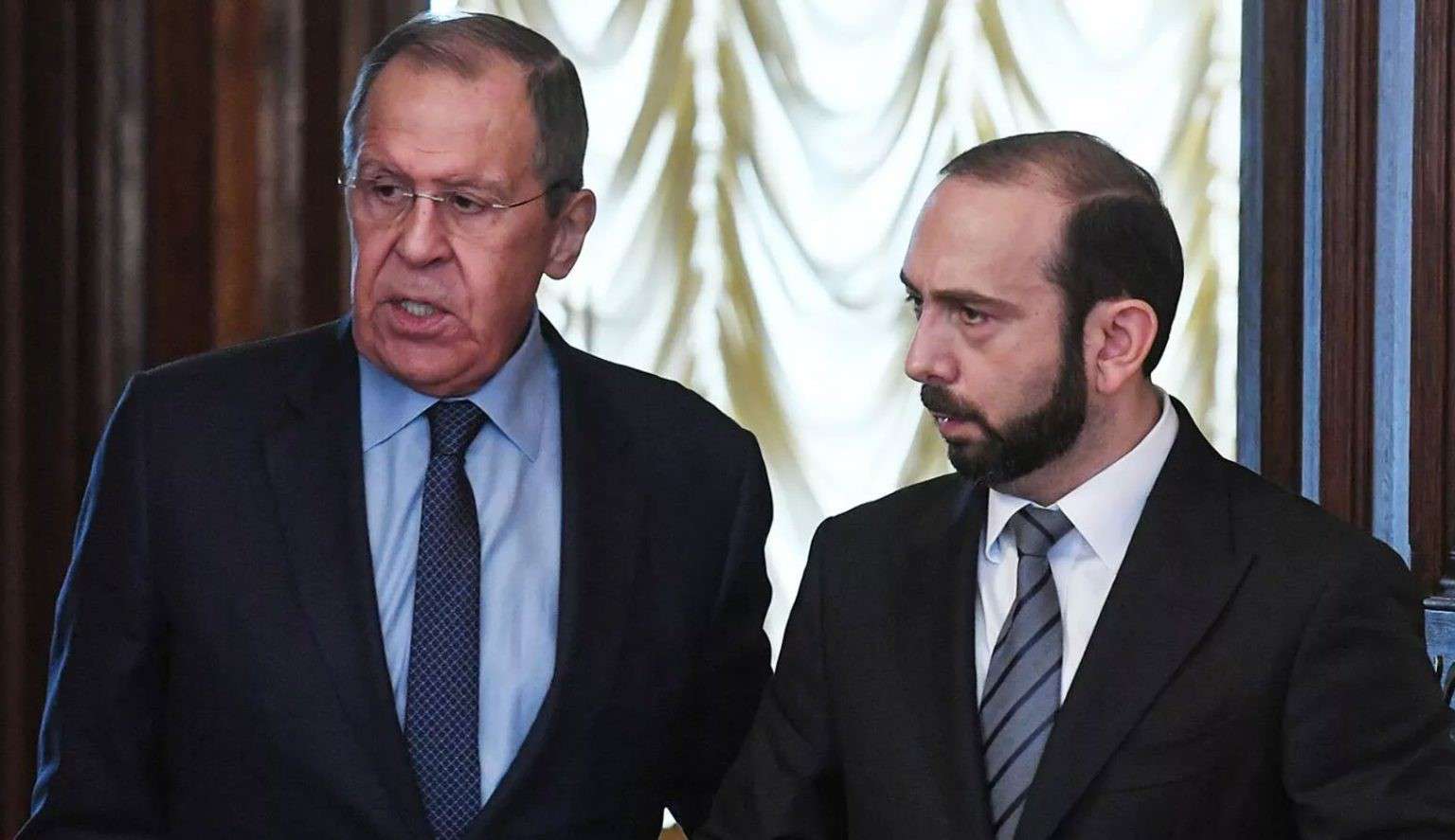 "Ararat Mirzoyan was invited to Moscow." Lavrov