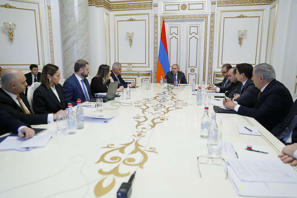 The steps aimed at improving the position of Armenia were discussed