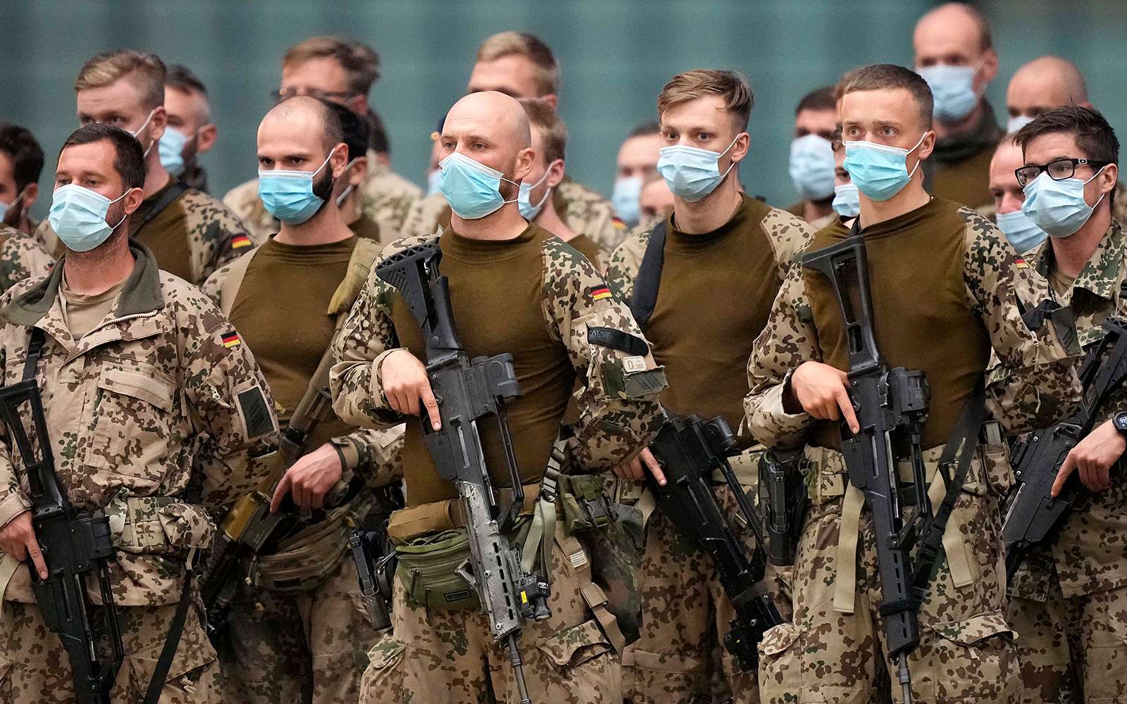 The training of Ukrainian military has started in Germany