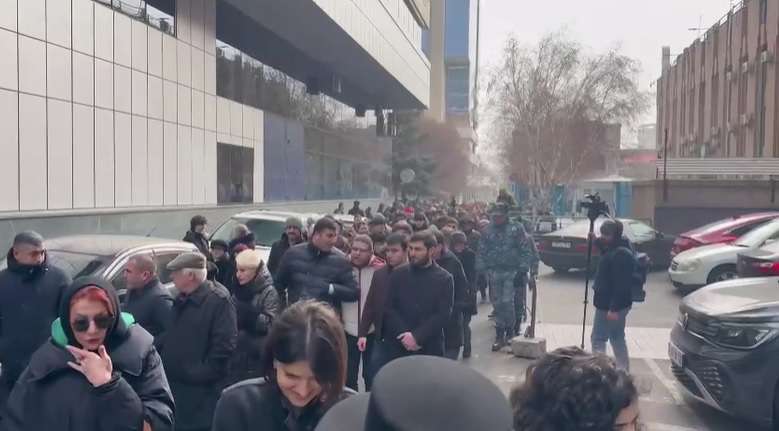 Բողոքի ակցիա ՄԱԿ-ի երևանյան գրասենյակի առջև