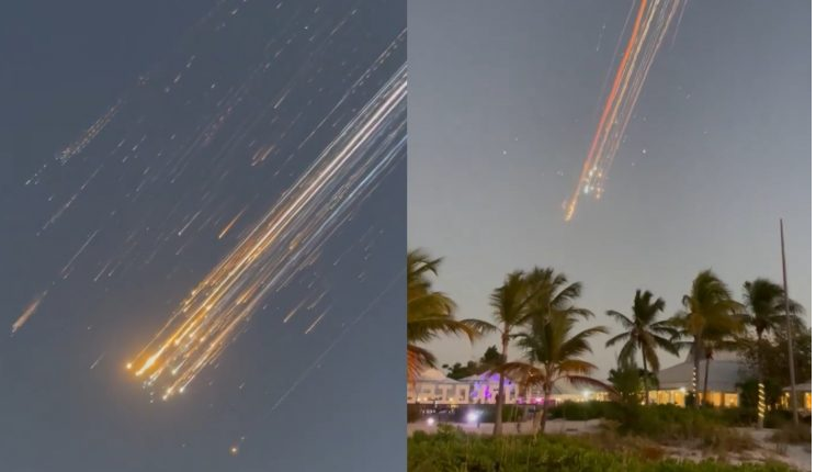 A SpaceX Starship rocket exploded during launch