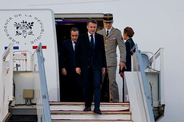 Macron arrived in Beirut