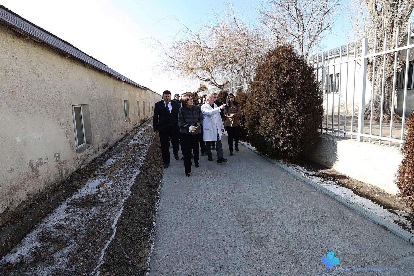 «Սևանի հոգեկան առողջության կենտրոնում» Անահիտ Ավանեսյանը ծանոթացել է ստեղծված պայմաններին: