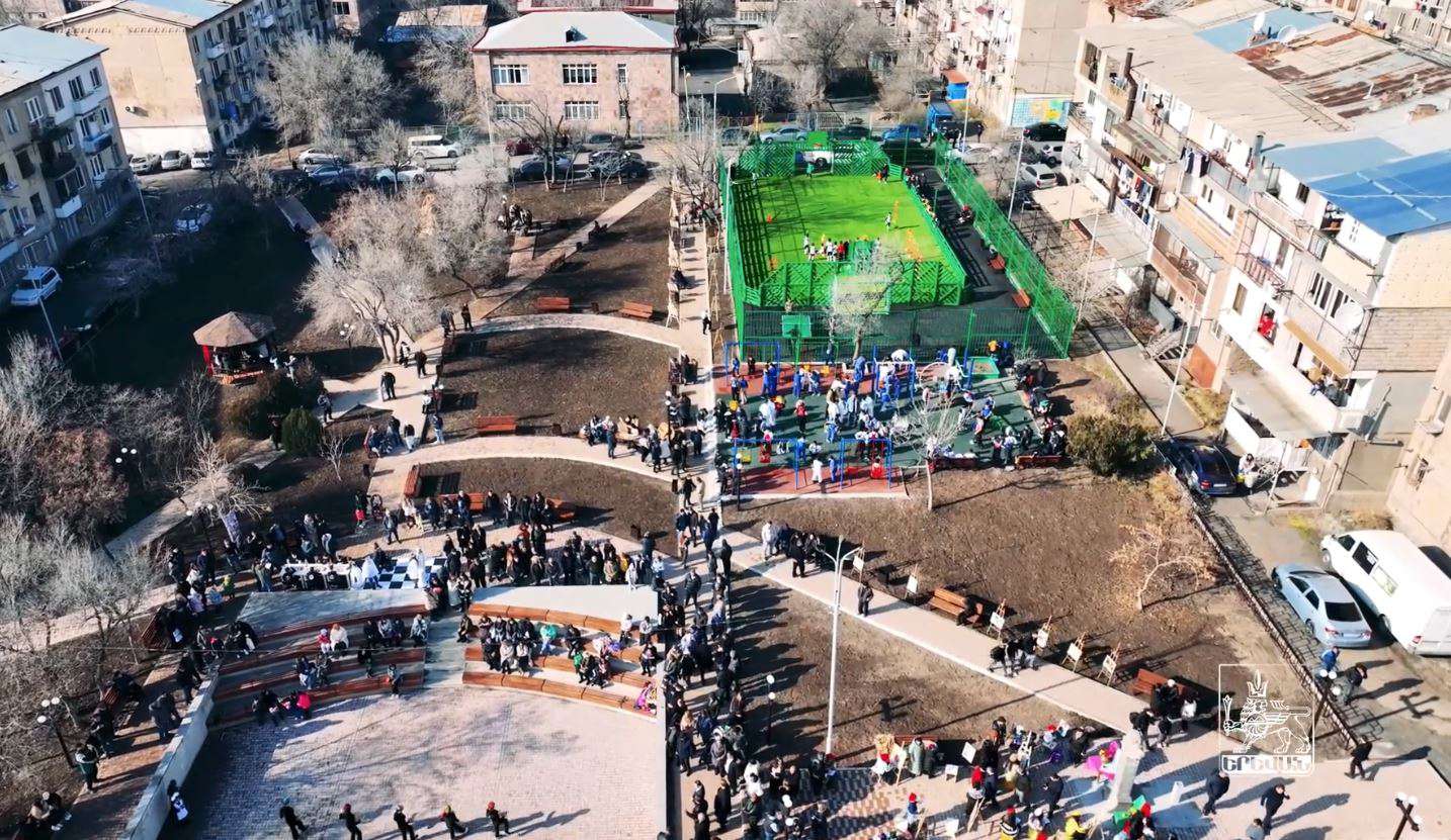 Մինաս Ավետիսյանի անվան զբոսայգին ամբողջությամբ հիմնանորոգվել է (ՏԵՍԱՆՅՈՒԹ)