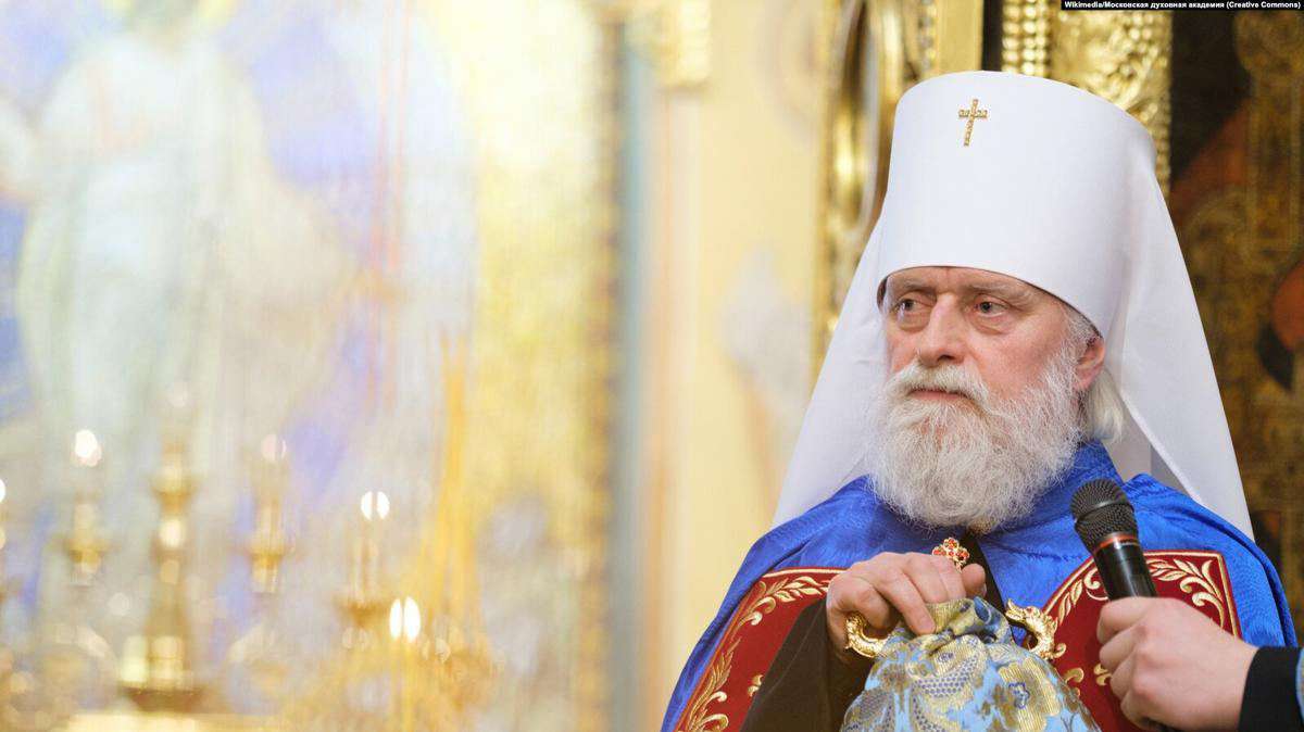The Estonian authorities did not extend Metropolitan Evgeny of the Russian Orthodox Church's right of residence