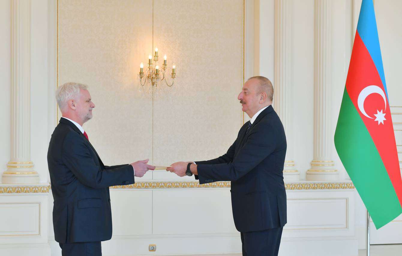 Aliyev received the newly appointed US ambassador