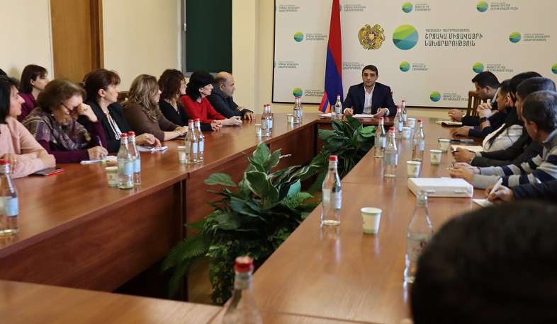 Անդրադարձ է կատարվել բնապահպանական խնդիրների լայն շրջանակի