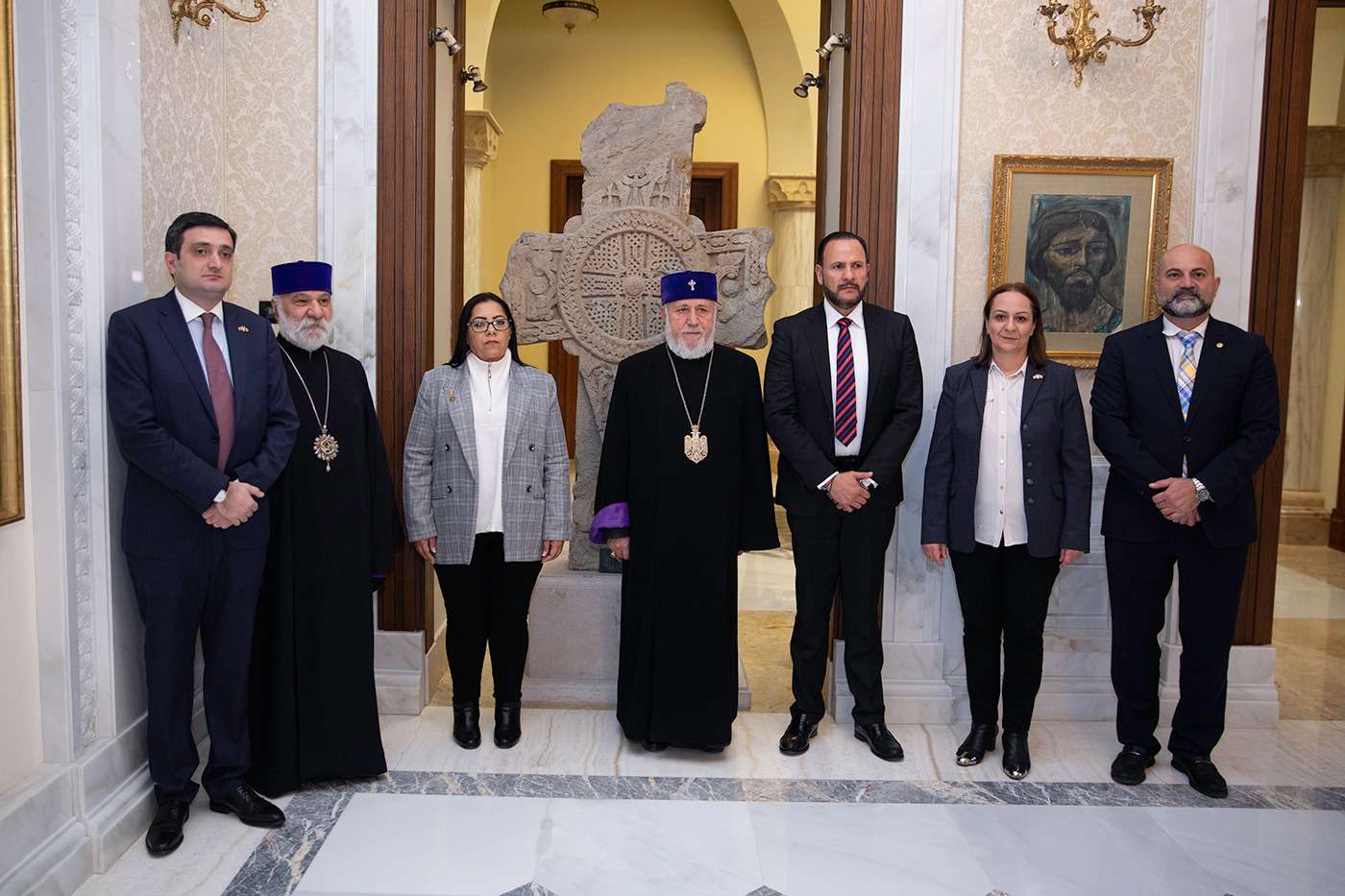 Կաթողիկոսն ընդունել է Մեքսիկա-Հայաստան բարեկամական խմբի պատվիրակությանը