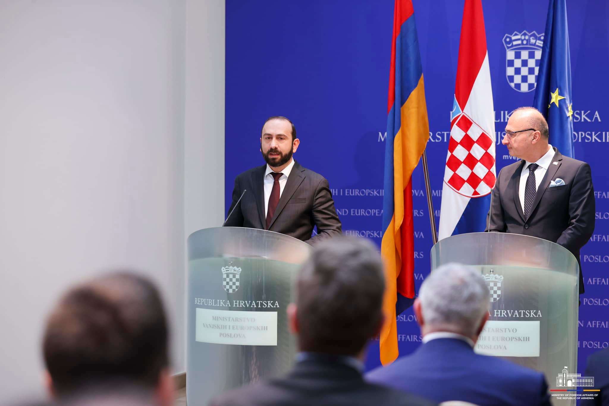 "Azerbaijan's rhetoric continues to challenge international law." Mirzoyan