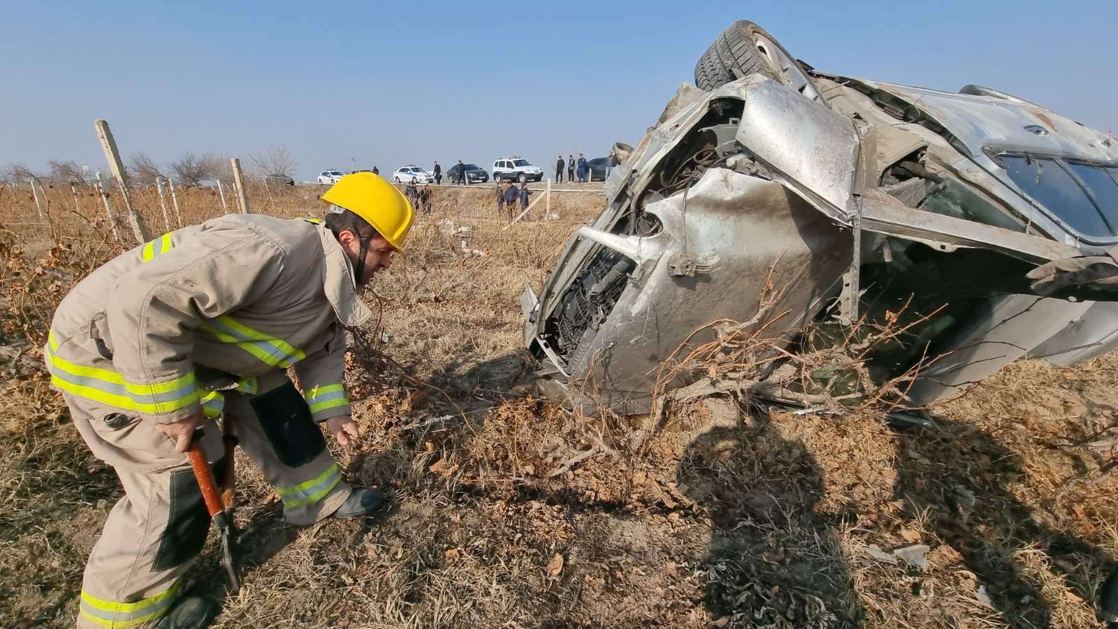 Մեքենան բախվել է գազատարին, վարորդը մահացել է