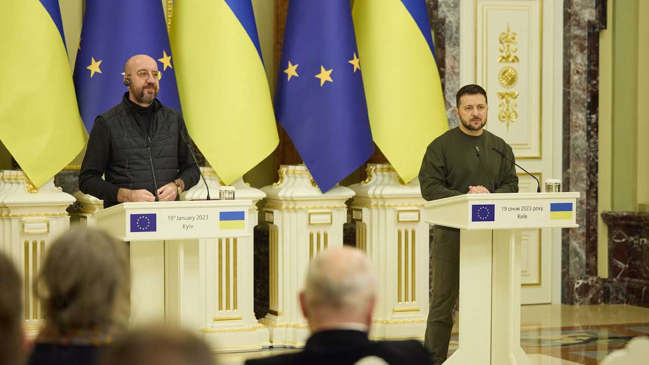 «Вопрос о вступлении Украины в ЕС решен». Шарль Мишель