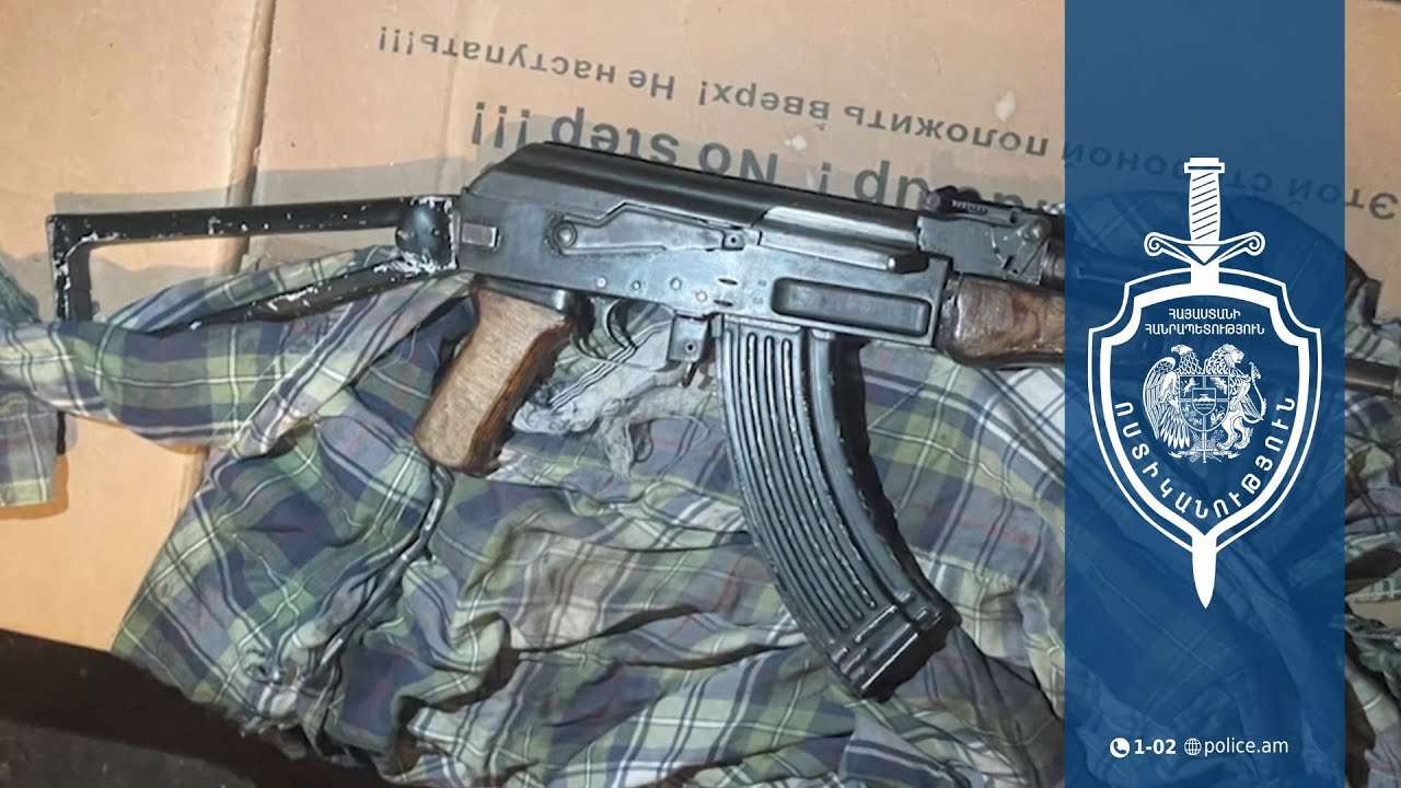 17-ամյա պատանին ձերբակալվել է ապօրինի ինքնաձիգ պահելու համար