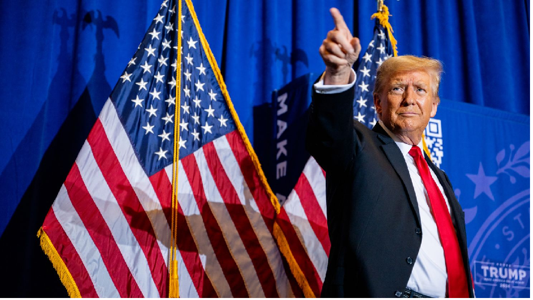 "If we had not won this election, the United States would have been lost forever." Trump