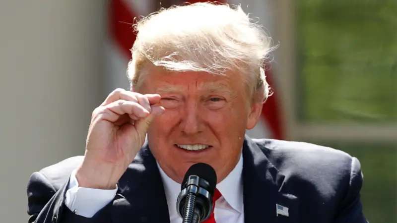 "We want to end the war." Trump