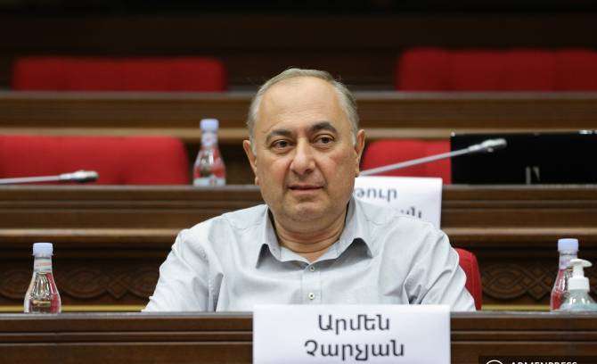 ԱԺ նախագահի հայտարարությունն Արմեն Չարչյանի հրաժարականի դիմումի մասին