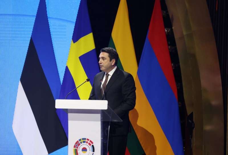 "If you attack Armenia, you attack democratic values." Alen Simonyan