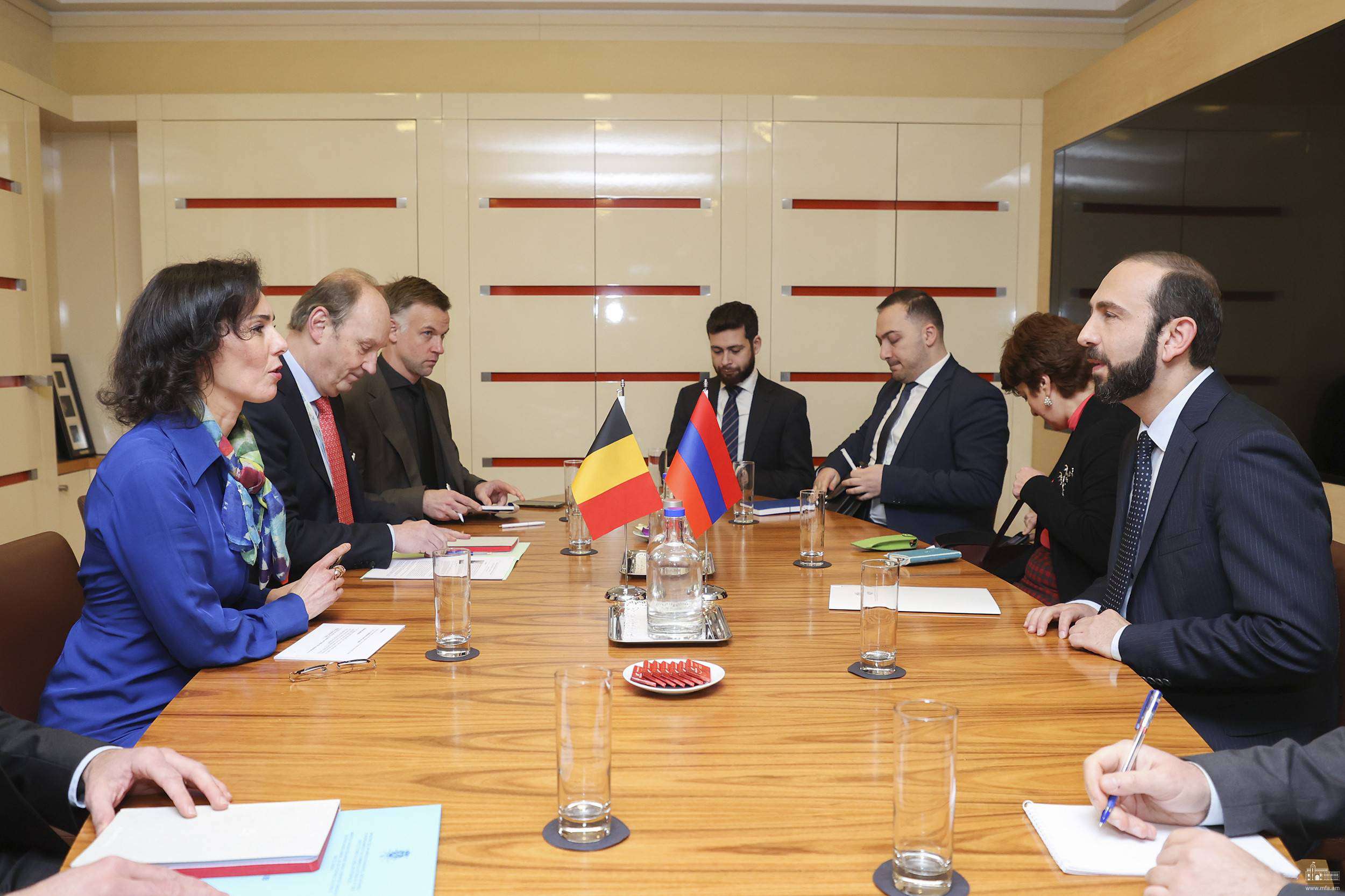Mirzoyan presented to the Belgian MFA the latest developments in the process of normalization of Armenia-Turkey relations