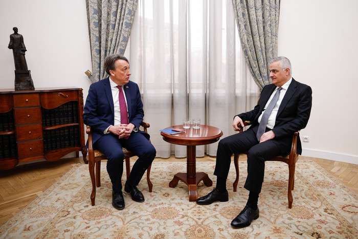 The border demarcation process between Armenia and Azerbaijan was emphasized