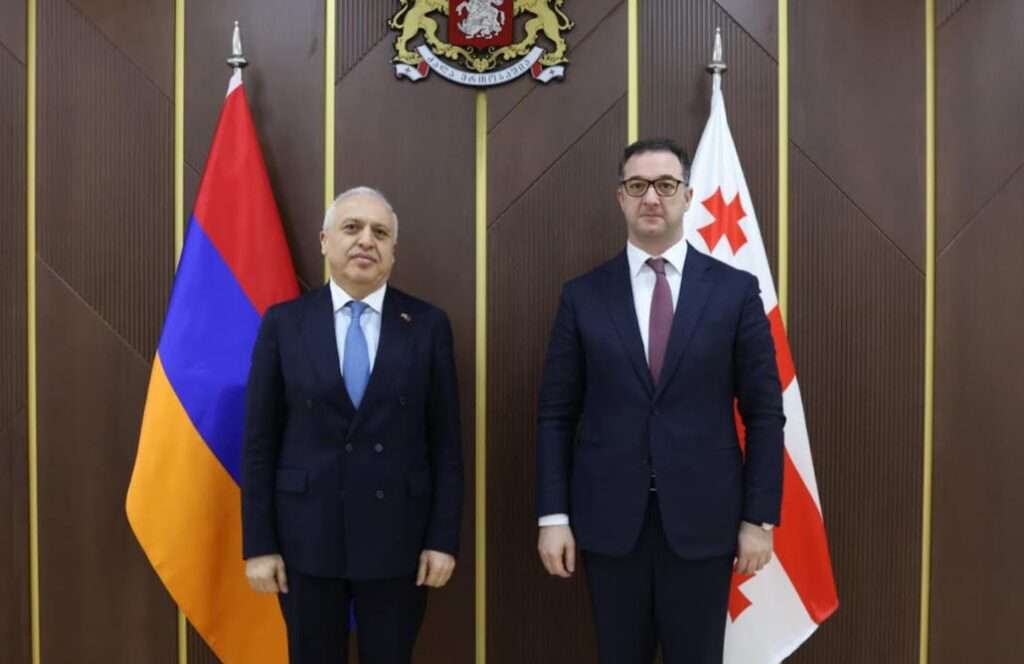 Armenian Ambassador to Georgia meets with Songhulashvili