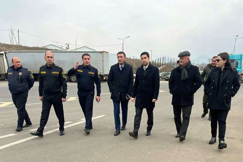 Председатель КГД посетил Баграташенскую таможню с рабочим визитом