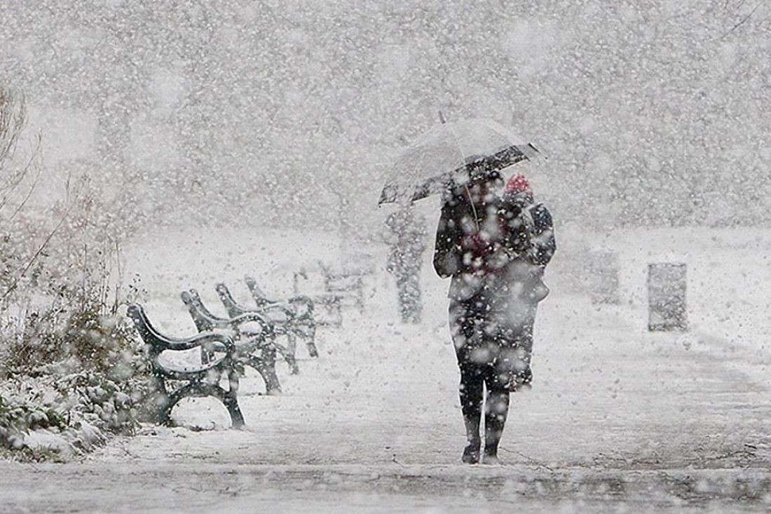 Ожидаются снег и метель