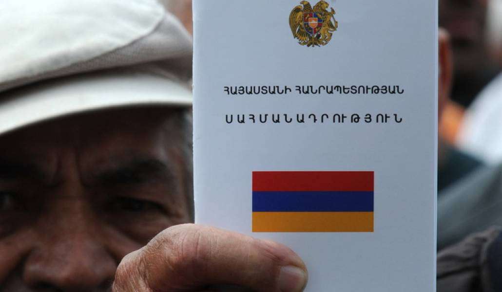 "Theoretically, it will mean a new constitution." Ayvazyan