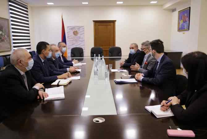 Դումանյանն ընդունել է «Կոնրադ Ադենաուեր» հիմնադրամի ներկայացուցիչներին