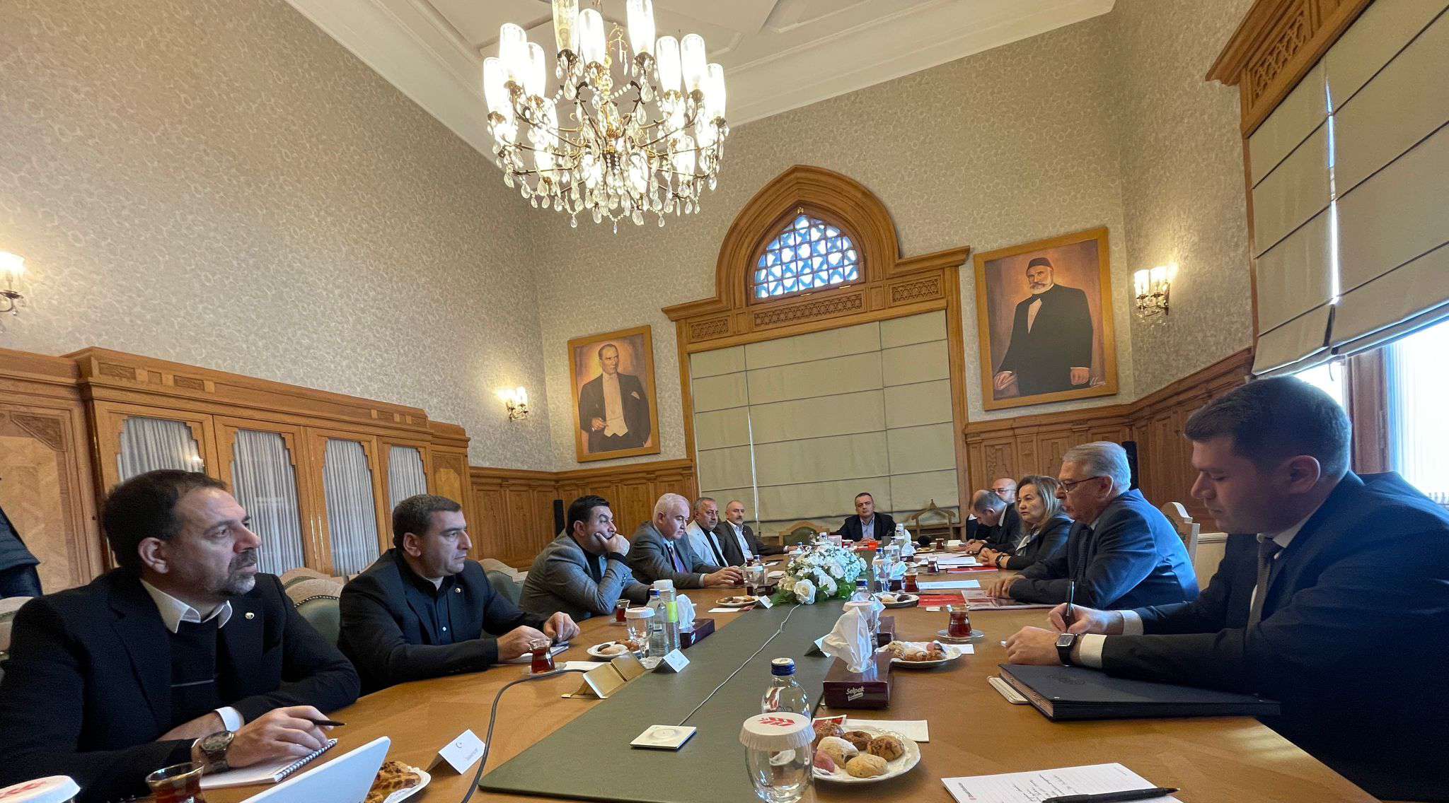 Kilic discussed the opening of the Armenian-Turkish border crossing with Kars representatives.