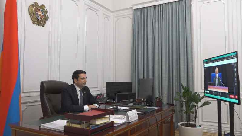 Ալեն Սիմոնյանը ելույթ է ունեցել ԵԽԽՎ նստաշրջանում