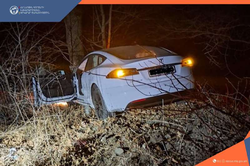 «TESLA»-ն սահել է դեպի ձորը