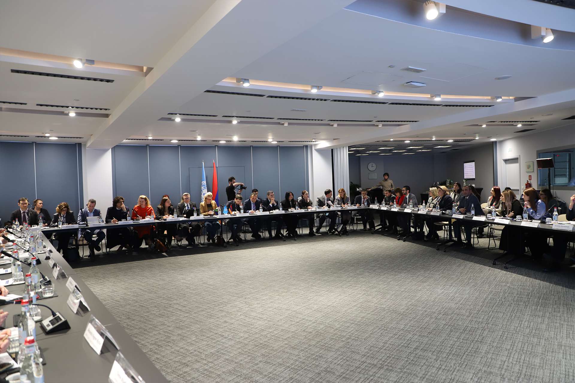 The Deputy Minister of Internal Affairs participated in the discussion of the upcoming five-year program of UN activities in Armenia