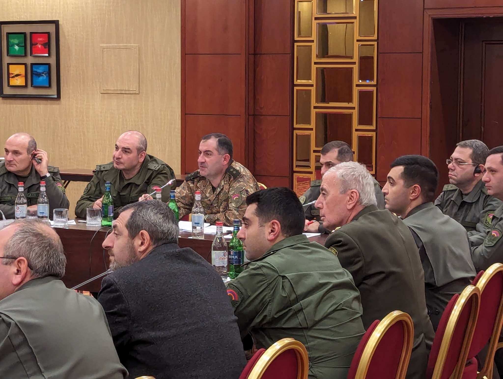 Possibilities of increasing interoperability were discussed with US representatives in the Ministry of Defense.