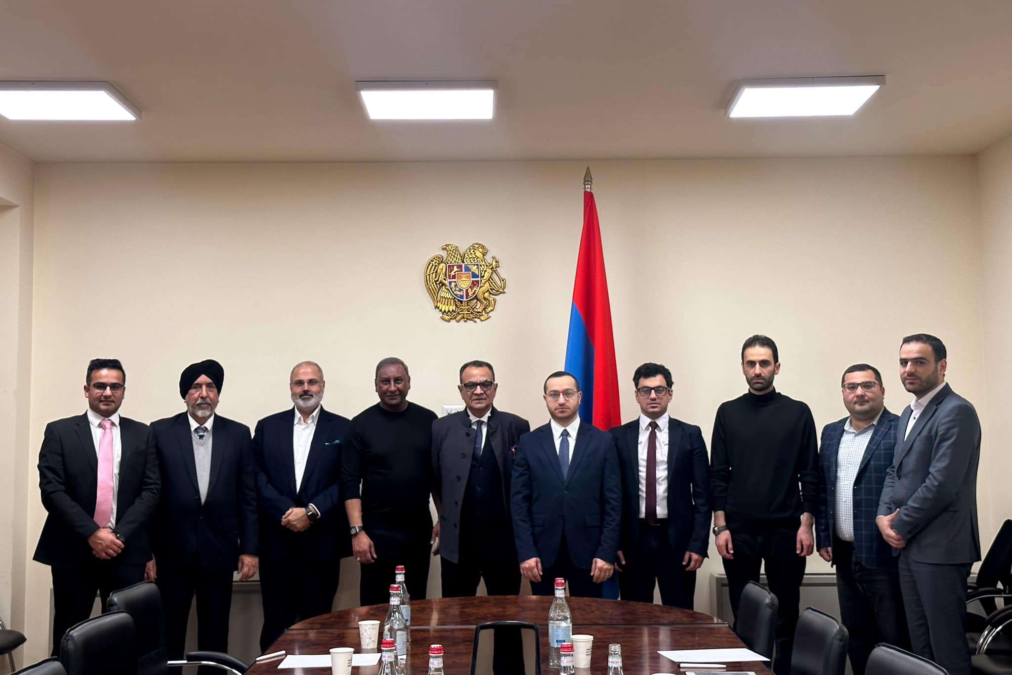 Discussion on establishing a new industrial enterprise in Armenia