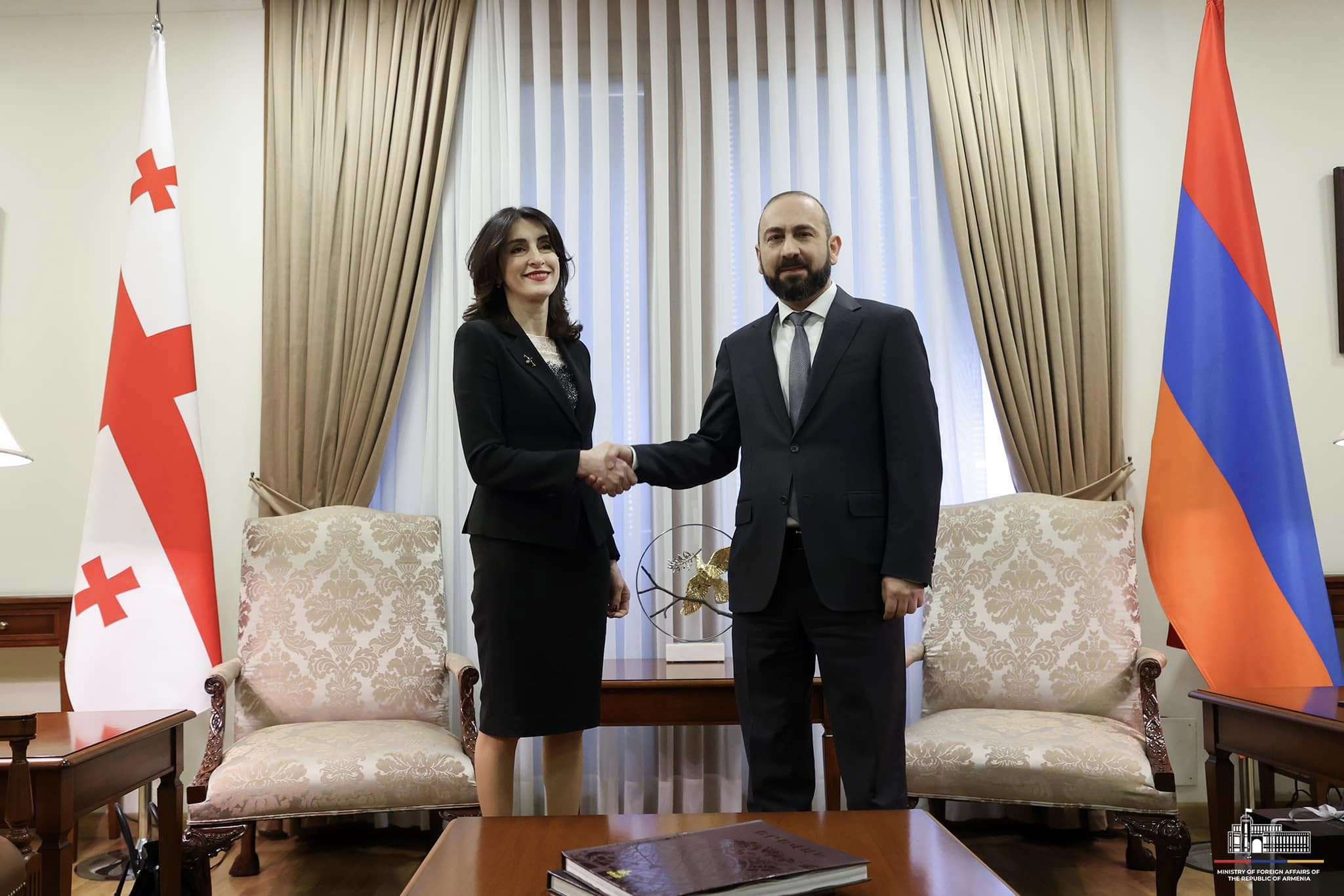 "I accept your invitation with great pleasure." Mirzoyan