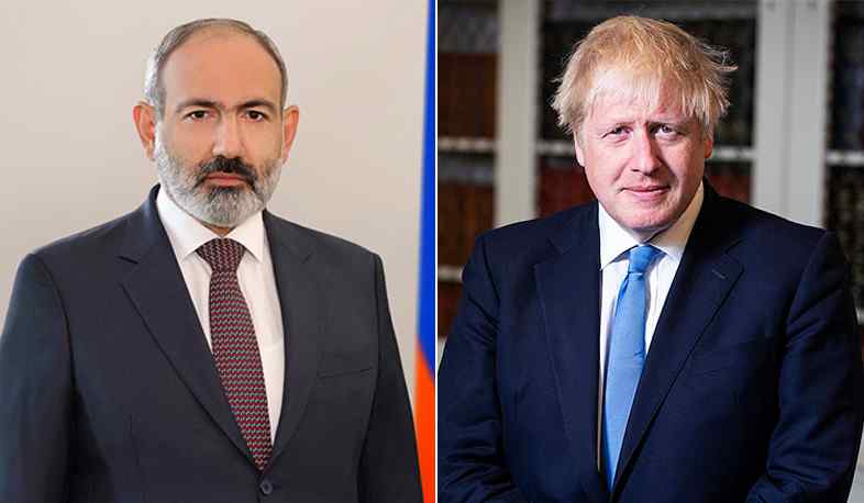 Բորիս Ջոնսոնը շնորհավորական ուղերձ է հղել Նիկոլ Փաշինյանին