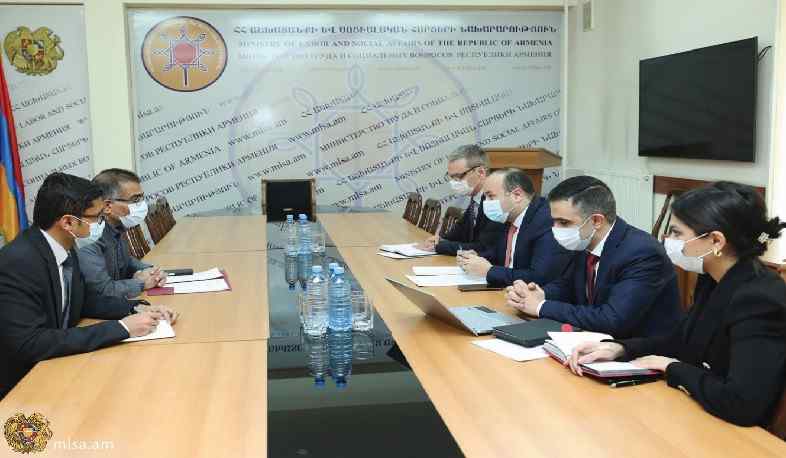 Նարեկ Մկրտչյանն ընդունել է Հնդկաստանի դեսպանին