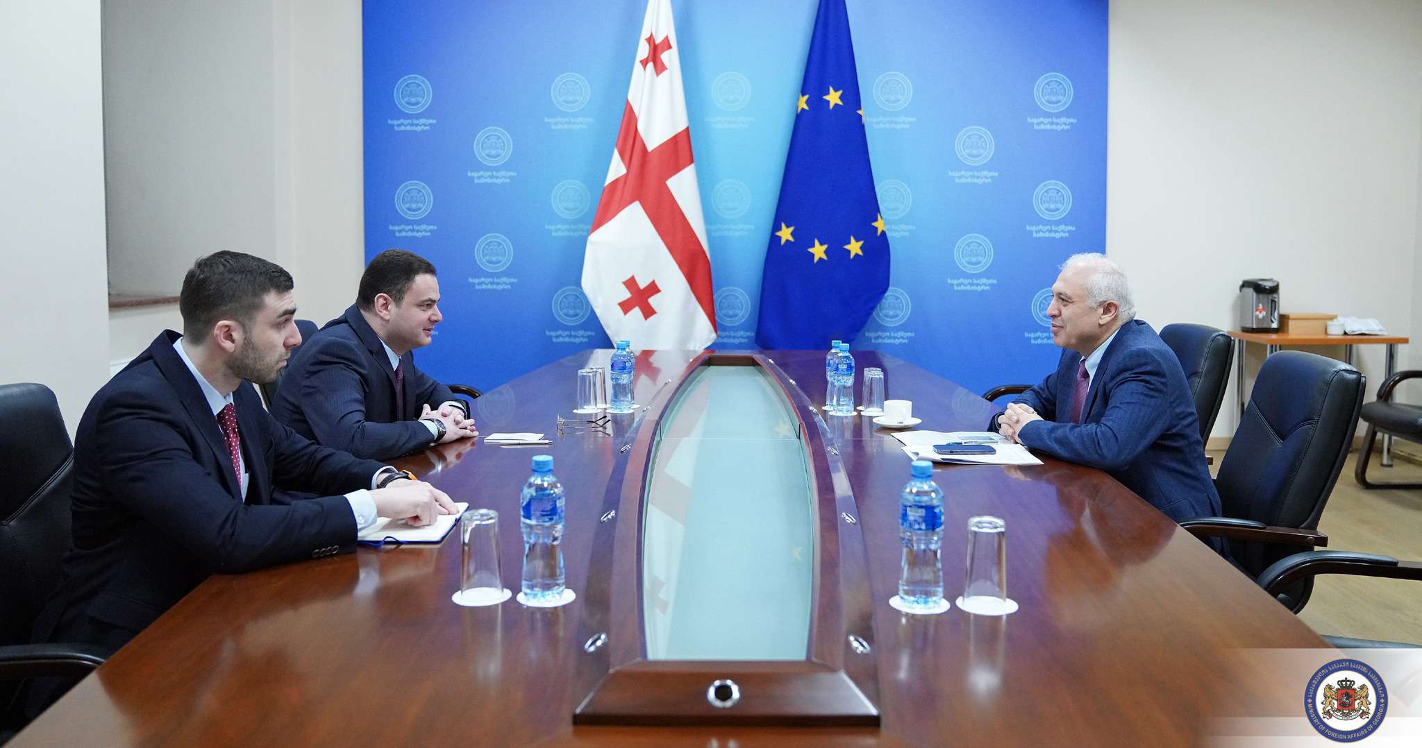 Ambassador Smbatyan discussed the situation in Nagorno-Karabakh with the Deputy Foreign Minister of Georgia