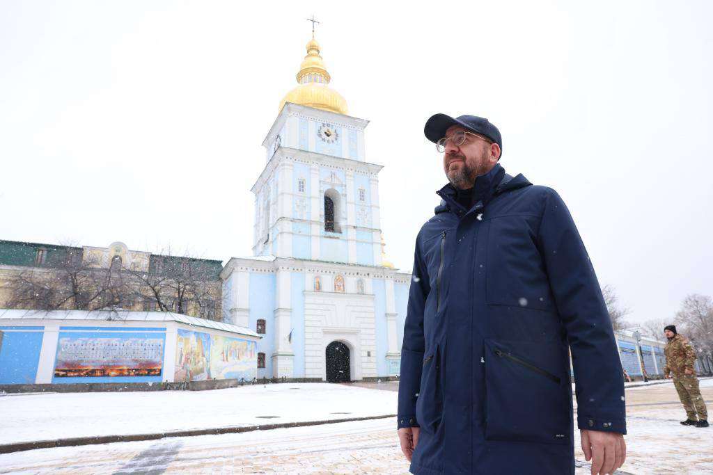 Президент Еврокомиссии Шарль Мишель прибыл в Киев
