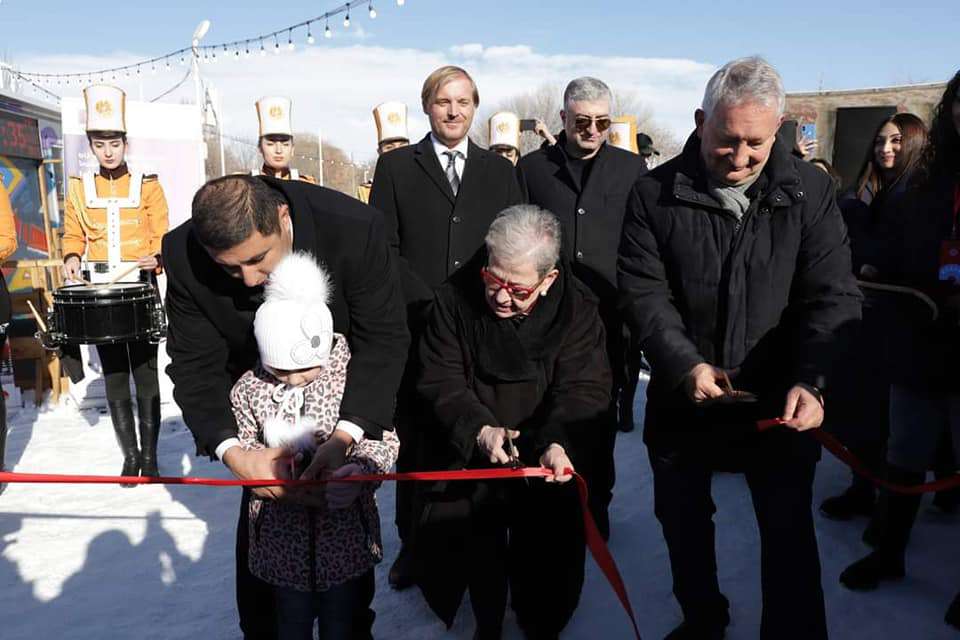 Գյումրիում տեղի է ունեցել «Բարեկամության այգու» սահադաշտի և Վերնիսաժի պաշտոնական բացումը